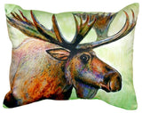 Moose No Cord Pillow - Set of Two 16x20