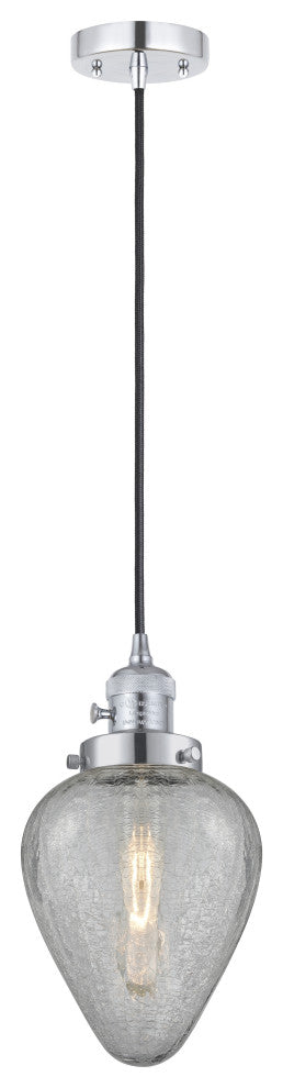 Innovations 201CSW-PC-G165-LED 1 Light Pendant, Switch, Polished Chrome