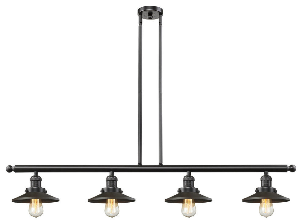 Innovations Lighting 214-Ob-M5 4 Light Island Light