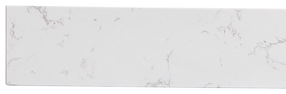 24" Backsplash, Calacatta White
