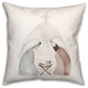 Watercolor Nativity 2 18x18 Spun Poly Pillow