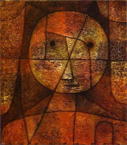 Paul Klee Gauze, 20"x25" Wall Decal