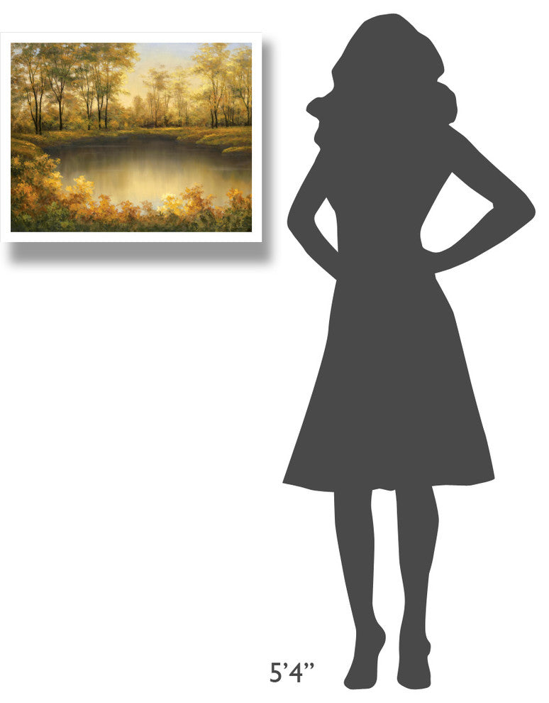 "Autumn's Song" Digital Paper Print by Diane Romanello, 26"x22"
