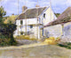 Theodore Robinson House with Scaffolding, 20"x25" Gallery Wrapped Canvas