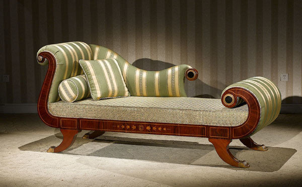 Whimsical Chaise Lounge, Green