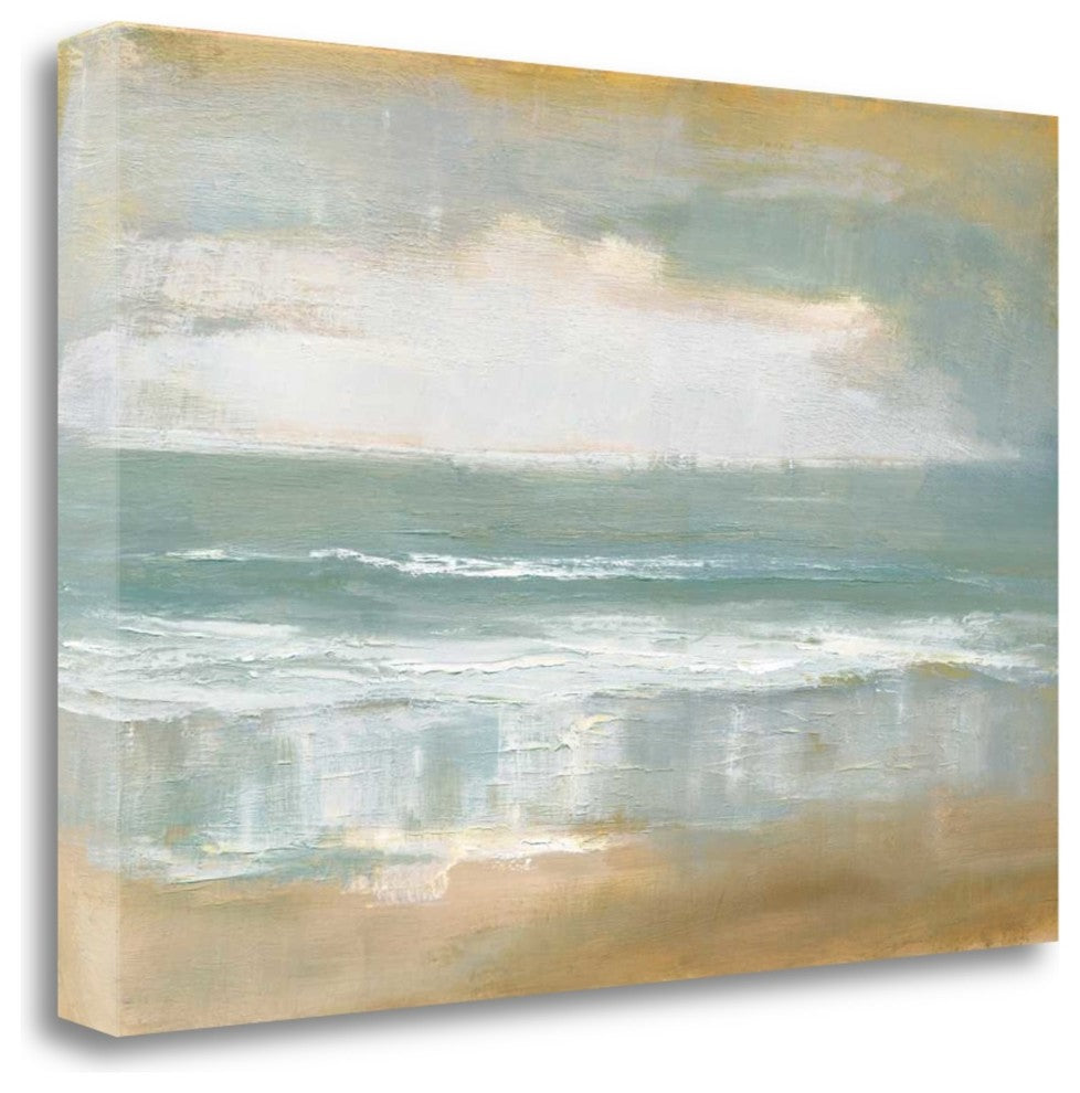 "Shoreline" By Caroline Gold, Giclee Print on Gallery Wrap Canvas, Ready to Hang