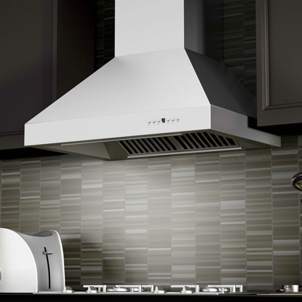 ZLINE 48 in. Remote Blower Wall Mount Range Hood, Stainless Steel, 697-RD-48