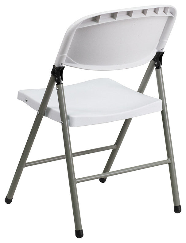 White Plastic Folding Chair