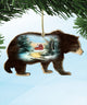 Scenic Black Bear Hanging Ornament