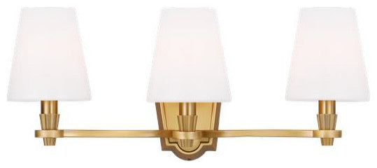 Generation Lighting, AV1003BBS, Vanity, Burnished Brass