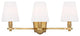 Generation Lighting, AV1003BBS, Vanity, Burnished Brass