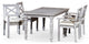 DTY Outdoor Living Castlewood Canyon Dining Set, 5-Piece Rectangular Dining Set