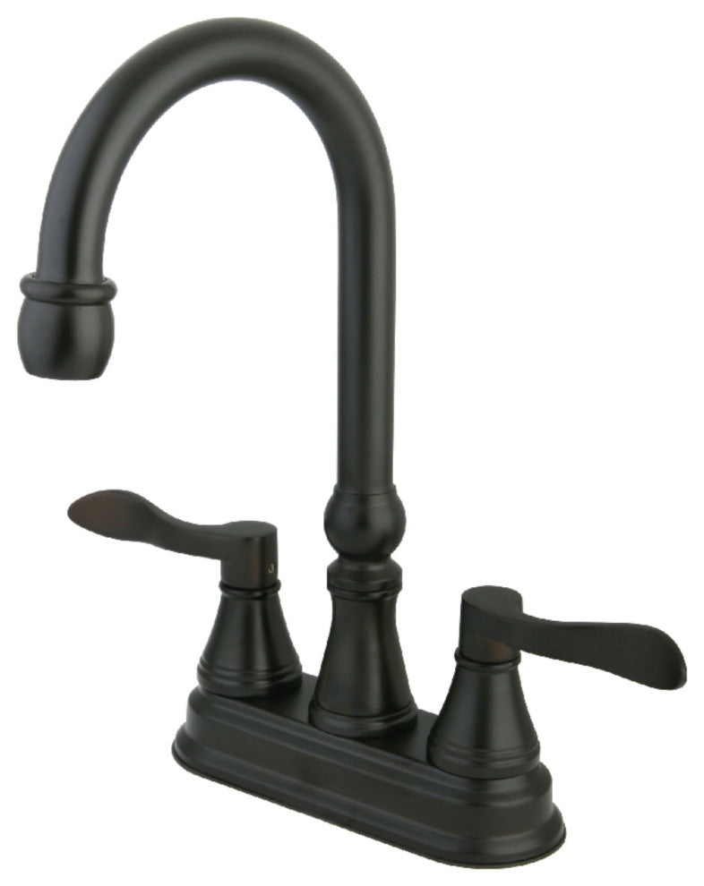 Kingston Brass 4" Centerset Bar Faucet, Oil Rubbed Bronze