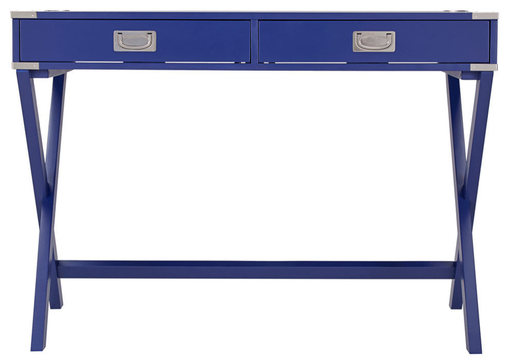 Alastair Campaign Writing Desk, Royal Blue