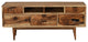 Madrid Live Edge Suar Wood Media Center/Buffet With cabinet 2 Doors/4 Drawers