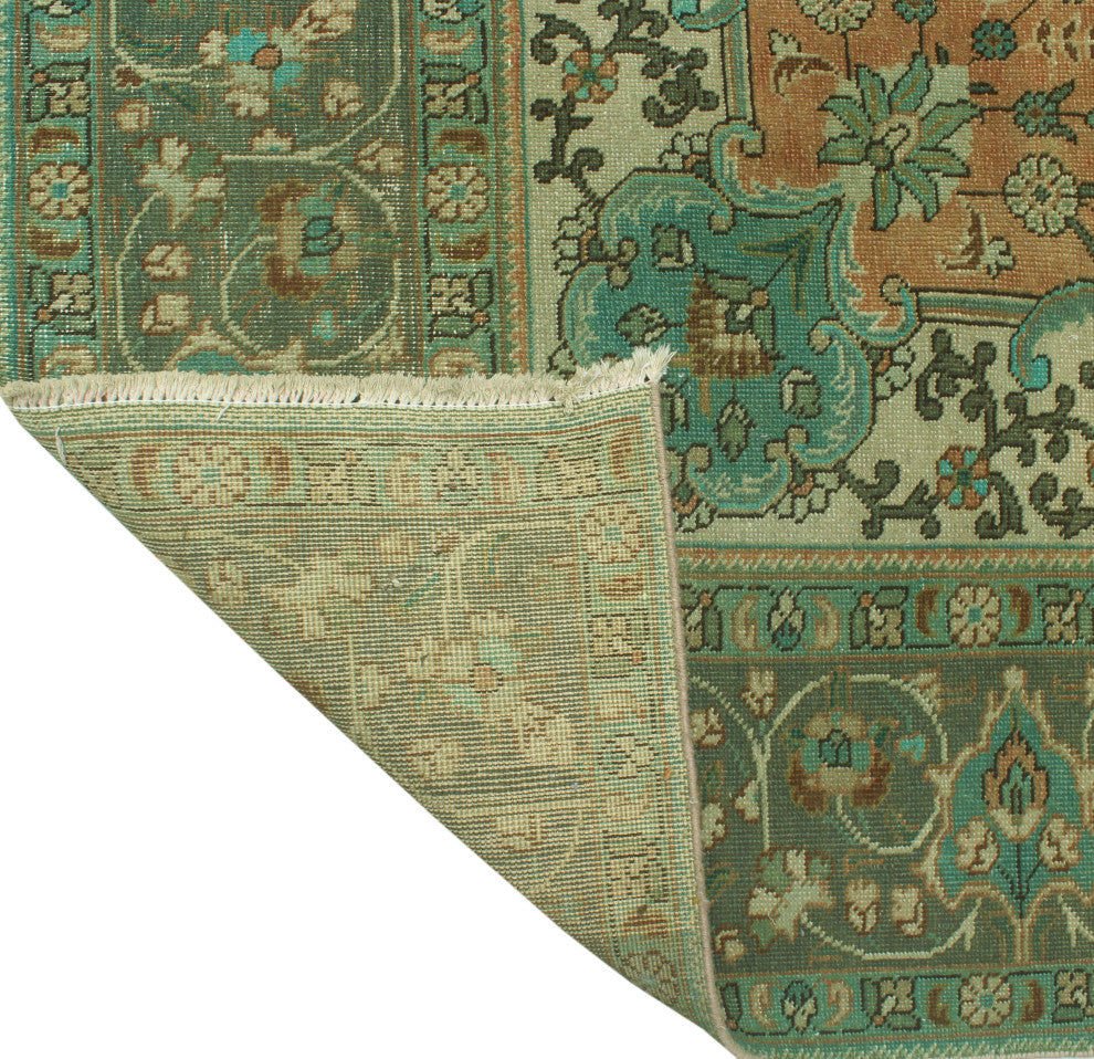 Fine Vintage Distressed Cordero Rust Rug