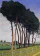 Felix Vallotton the Family of Trees Premium Canvas Print