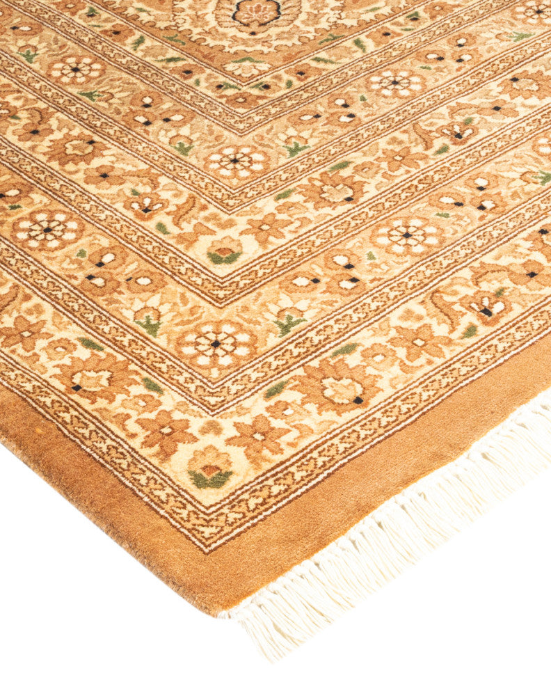 Mogul, One-of-a-Kind Hand-Knotted Area Rug  - Brown, 12' 2" x 15' 3"