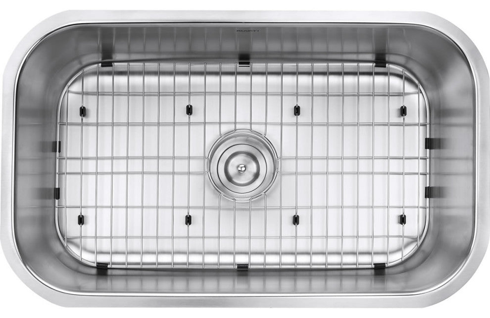 Ruvati RVM4250 Undermount 16 Gauge 30" Kitchen Sink Single Bowl
