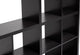 Baxton Studio Sunna Dark Brown Modern Cube Shelving Unit