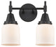 INNOVATIONS LIGHTING 447-2W-BK-G51-LED Caden 2 Light 17 inch Bath Vanity Light