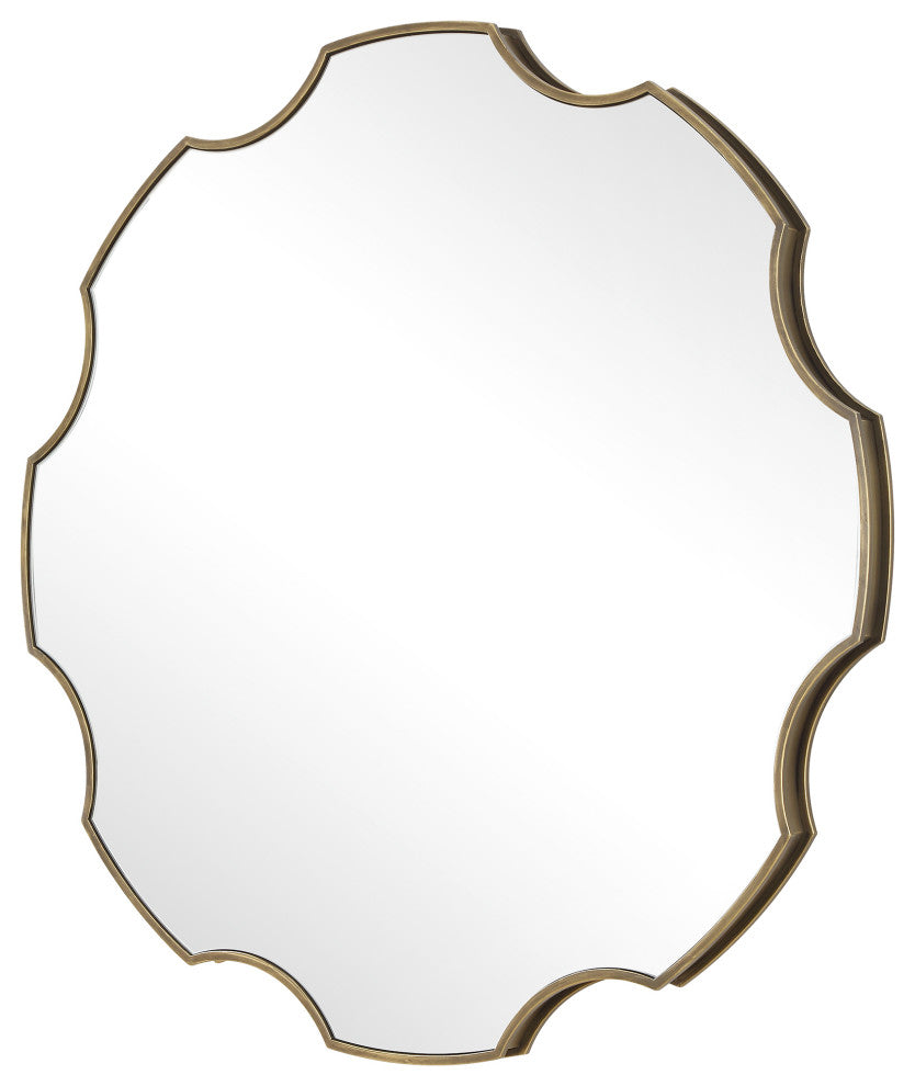 Uttermost Gearing Up Bronze Mirror