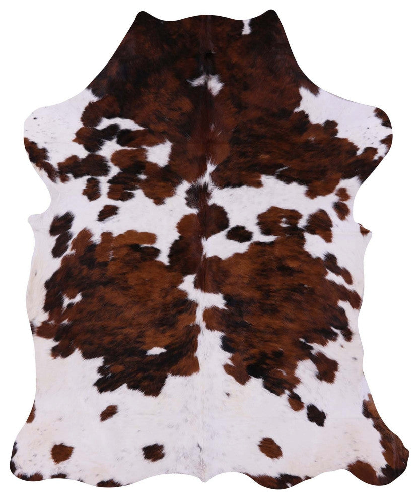 6' 9" X 5' 9" Natural Cowhide Rug C1717