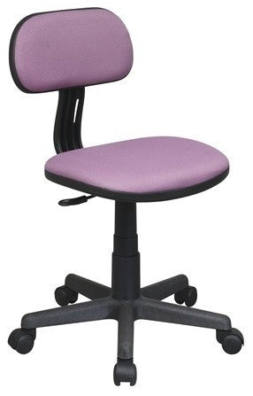 Task Chair in Purple Fabric