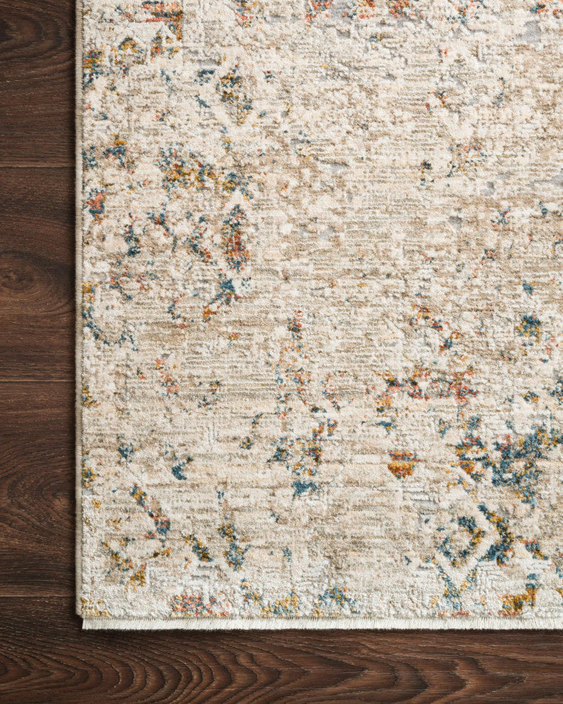 Theia Rug, Multi/Natural, 2'10"x10'