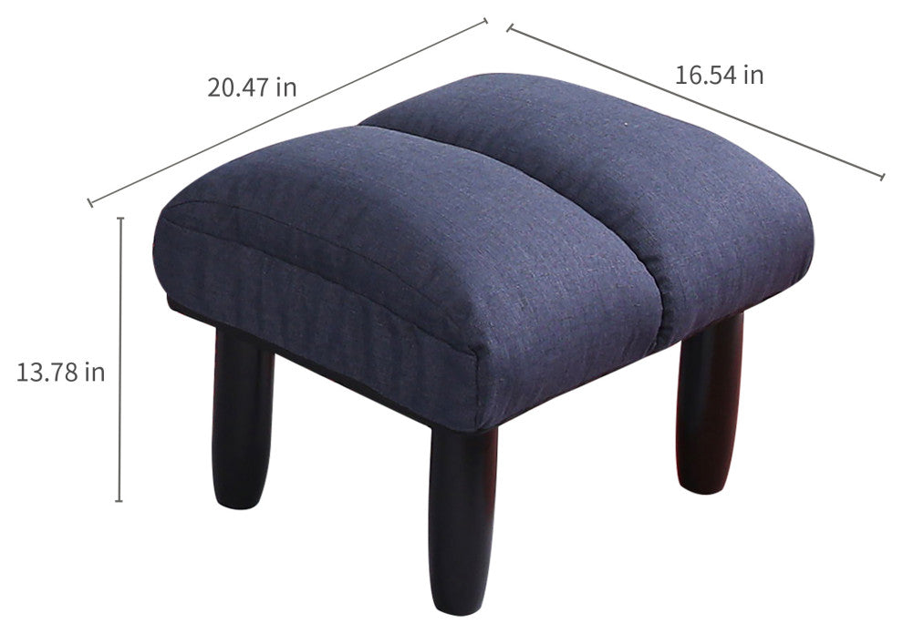 Japanese Tatami Reclining Lazy Sofa, Jeans