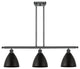 Ballston Dome Island Light, Matte Black, Matte Black