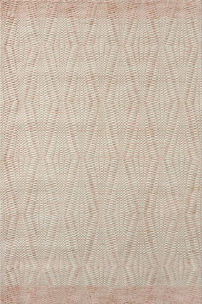 Loloi Kenzie Ivory / Blush 2'-6" x 7'-6" Area Rug