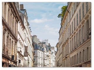 'Parisian Buildings' Canvas Art by Preston