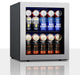 Ca''Lefort 65-Can Beverage Cooler with Glass Door, Freestanding/Countertop Fridge