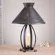 Betsy Ross Lamp With Chisel Shade, Kettle Black