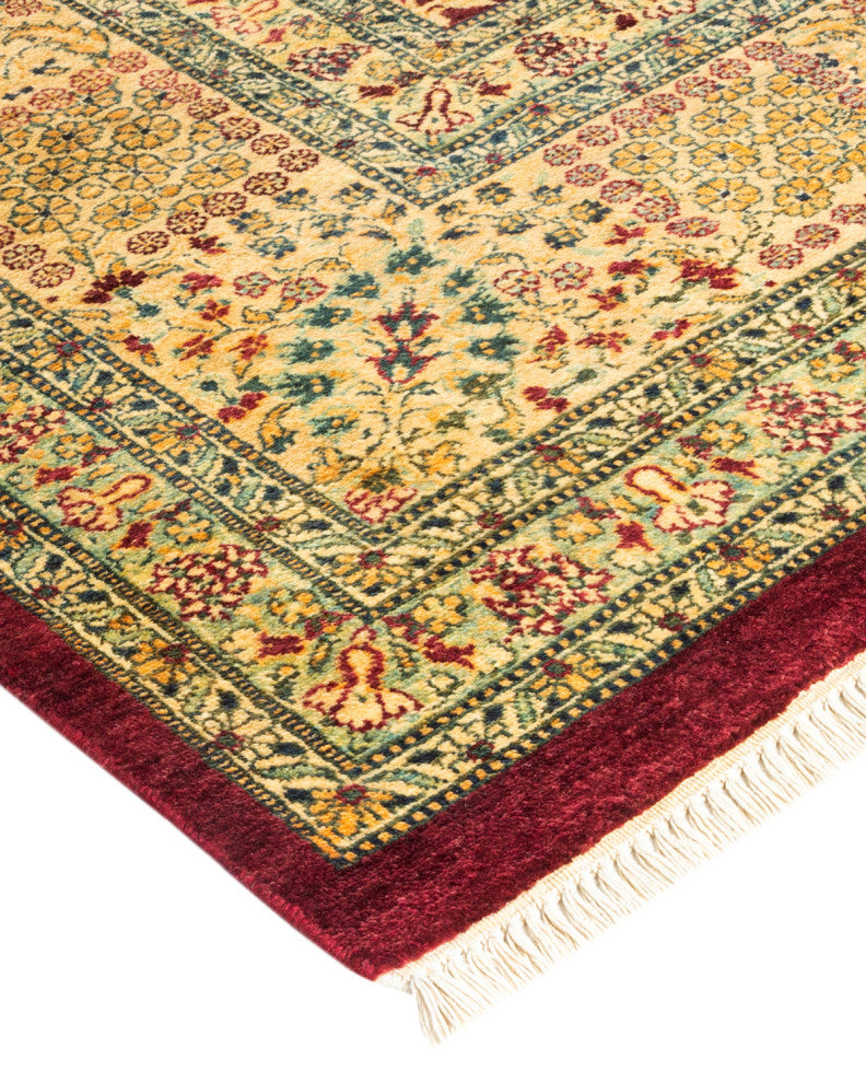 Mogul, One-of-a-Kind Hand-Knotted Area Rug Red, 8' 1" x 10' 5"