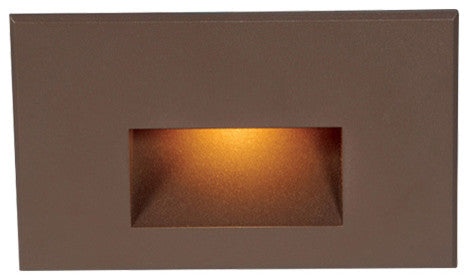 WAC Lighting LED 12V LED Me Horizontal Step And Wall Light, Bronzed Brass