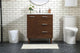 Bailey 30" Bathroom Vanity, Walnut