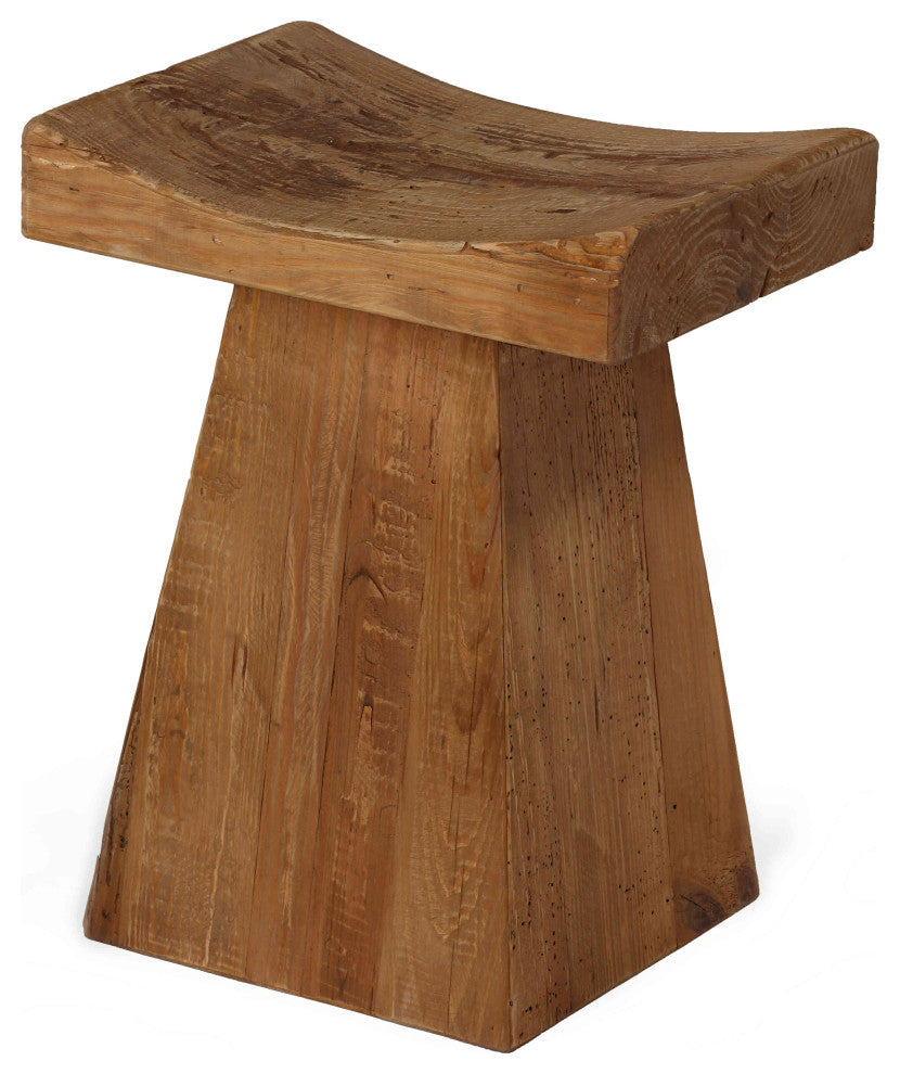 Bare Decor Tripp Saddle Seat Accent Stool