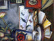 Preston Dickinson Still LIfe With Pipe and Letters Wall Decal