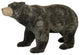 6' Commercial Life-Sized Walking Plush Brown Bear Christmas Decoration