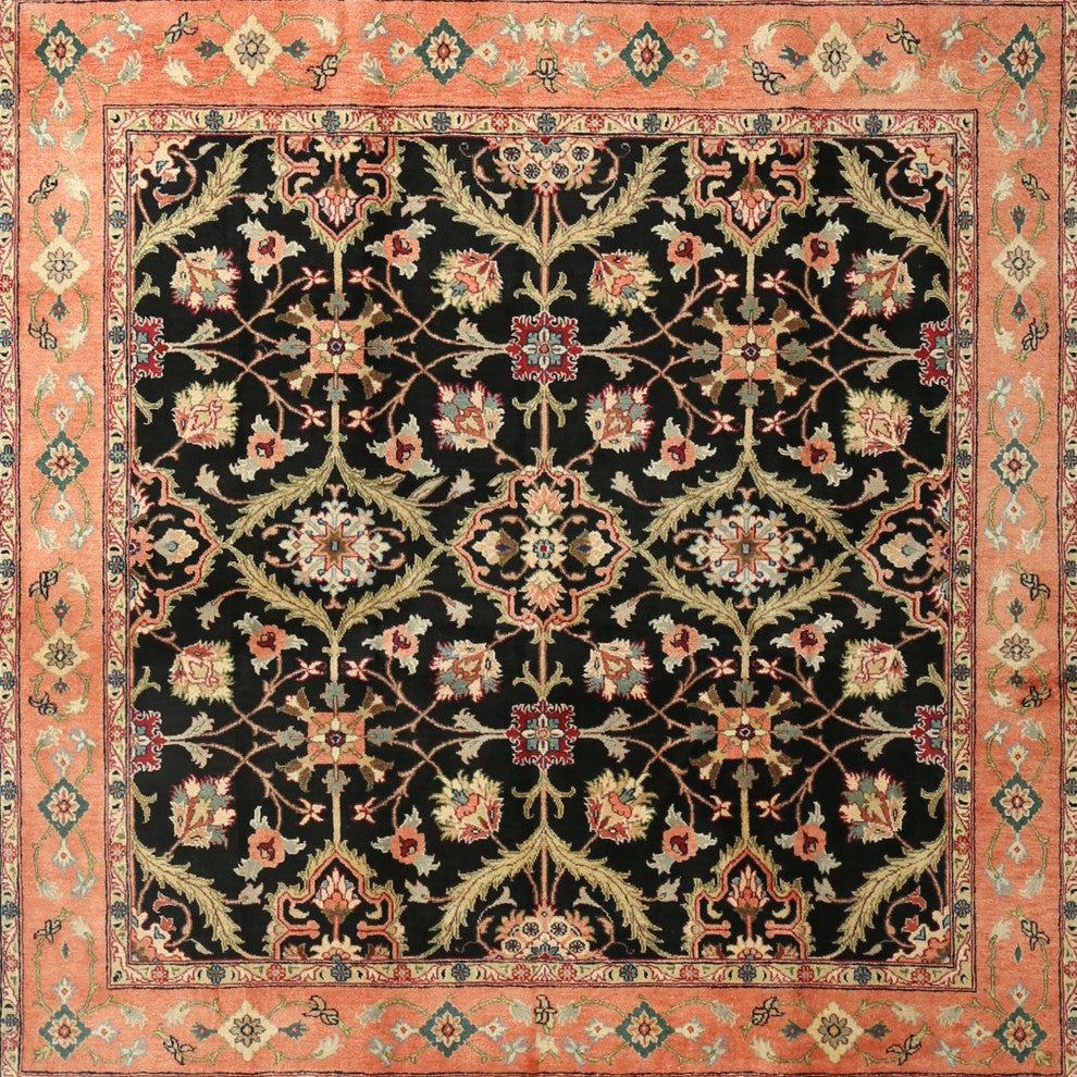 Ahgly Company Indoor Square Traditional Area Rugs, 3' Square