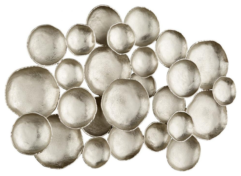 Gala Wall Decor, Silver, Aluminum, 29"W (11153 MGU21)