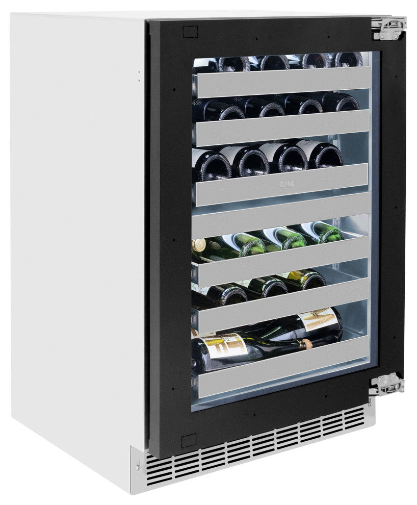 ZLINE 24" Dual-Zone Wine Cooler With Panel-Ready Door