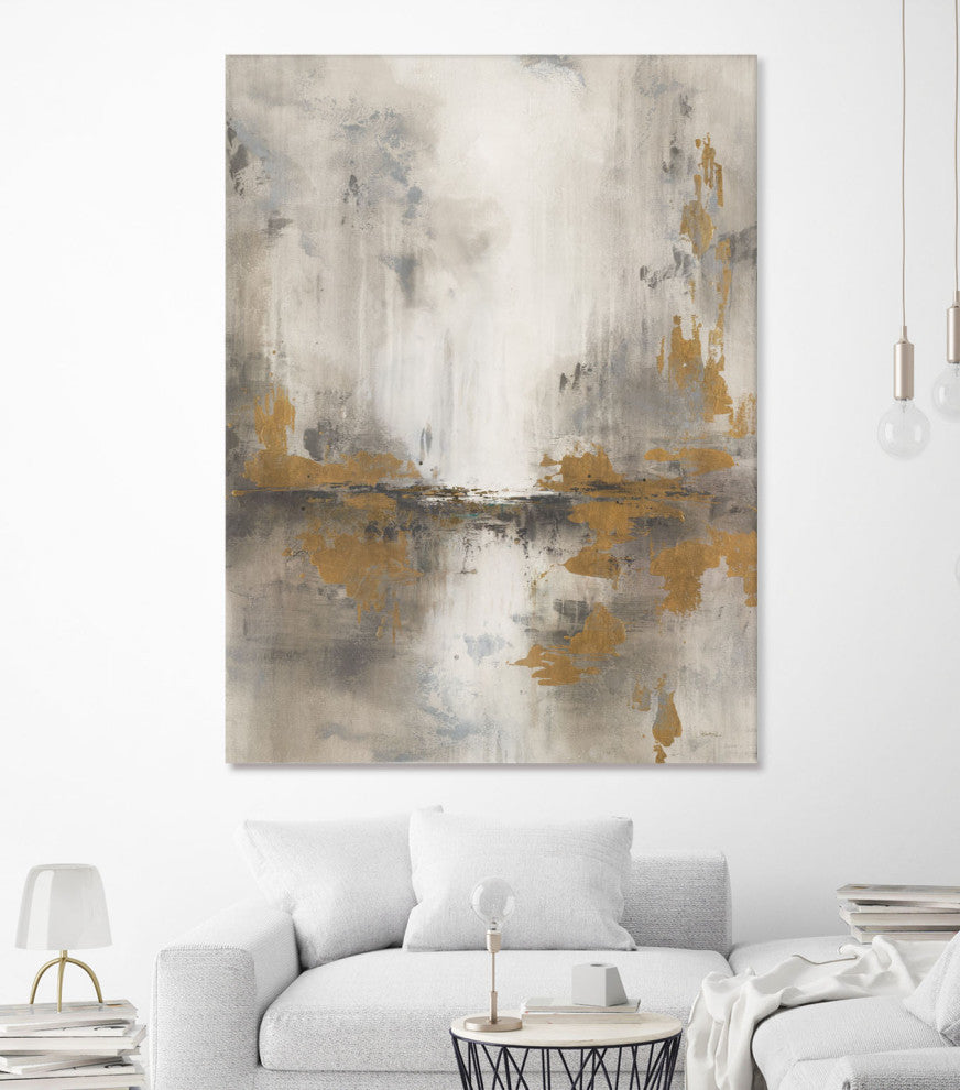 Misty Morning Light - 72 x 54 by Leah Rei