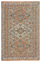Shakta-Kazak Hand Tufted Area Rug, 10'x14'