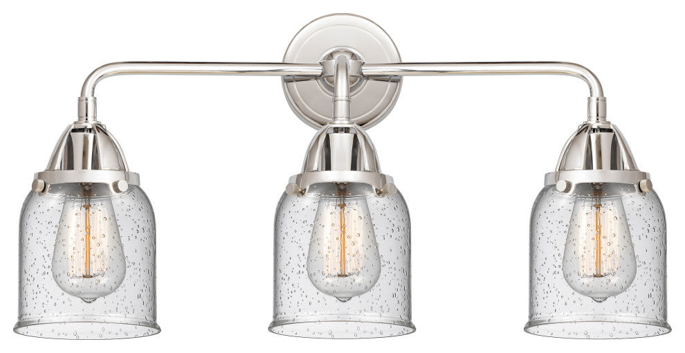 Small Bell Bath Vanity Light, Polished Chrome, Seedy, Seedy