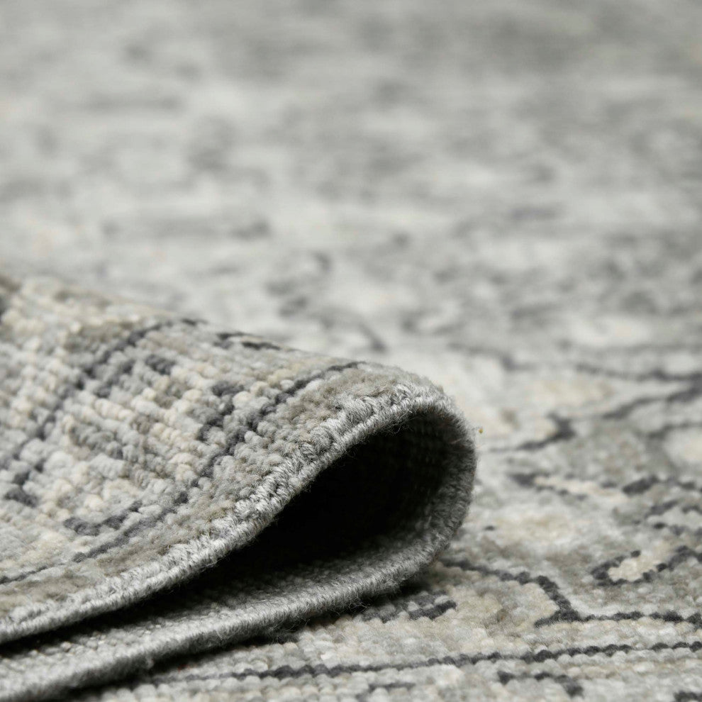 Blu Amerson Area Rug, Gray, 10' x 14', Geometric