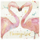 "Flamingo Fever II" Digital Paper Print by Anne Tavoletti, 32"x32"