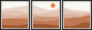 Your Mountain Is Waiting Triptych, Set of 3, 24x24 Panels